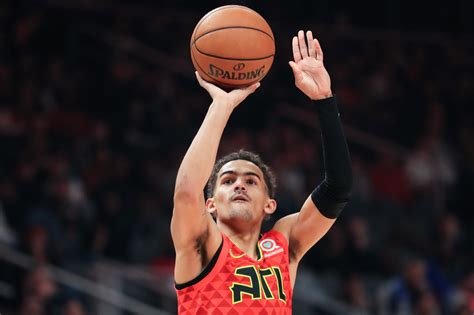 trae young 3 point stats